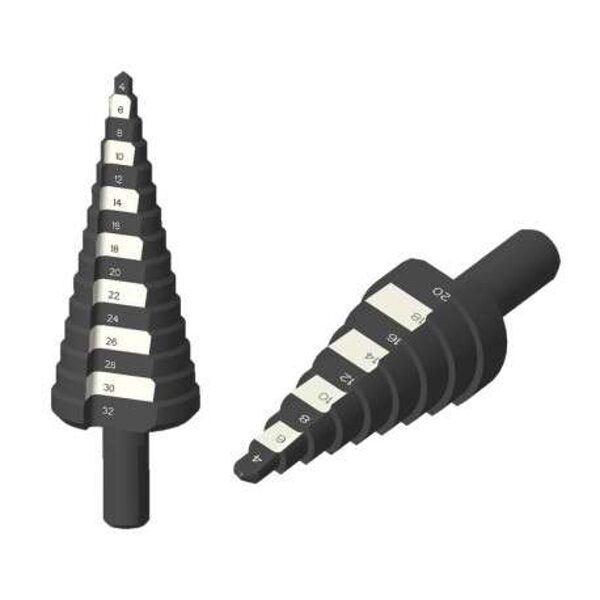 Koniskais urbis Richmann 4-12mm, 4-20m